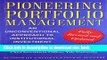 Books Pioneering Portfolio Management: An Unconventional Approach to Institutional Investment,
