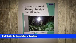 PDF ONLINE Organizational Theory, Design, and Change READ NOW PDF ONLINE