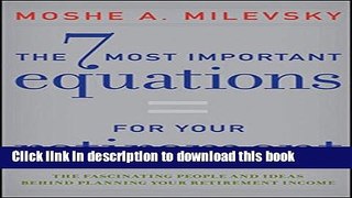 Ebook The 7 Most Important Equations for Your Retirement: The Fascinating People and Ideas Behind