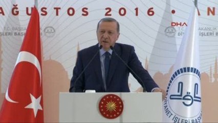 Olağanüstü Din Şurası - Cumhurbaşkanı Erdoğan 13