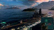 World Of Warships Gameplay- BATTLESHIP KONGO Gameplay