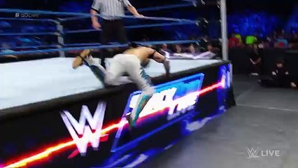 Crews vs. Kalisto vs. Corbin - Intercontinental Title No. 1 Contender's- SmackDown Live, Aug 2, 2016