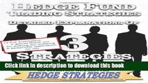 Books Hedge Fund Trading Strategies Detailed Explanations Of 3 Strategies Free Online