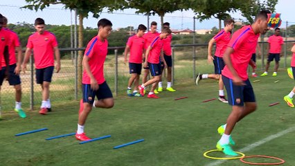 FCB Masía: Media Day del Barça B en Peralada [ESP]
