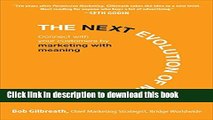 Books The Next Evolution of Marketing: Connect with Your Customers by Marketing with Meaning Full