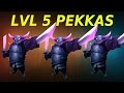 Clash of Clans: 2 X MAX PEKKA RAIDS ft. LEVEL 8 TESLAS