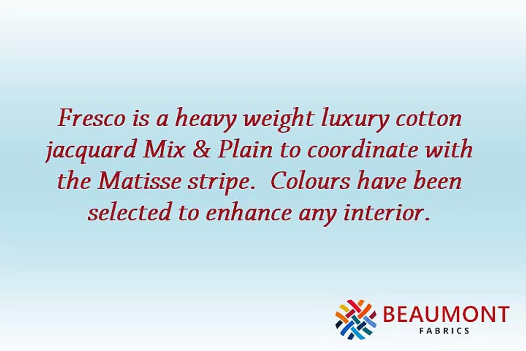 Fresco Collection Fabrics