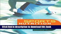 Ebook Sports Nutrition for Endurance Athletes, 3rd Ed. Full Online