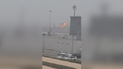 Un avión de la compañía Emirates sufre un incidente al aterrizar en Dubái