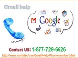 Gmail Help Phone Number will resolve Gmail Issues @1-877-729-6626