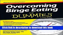 Books Overcoming Binge Eating For Dummies Full Online