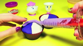 Play Doh Ice cream cupcakes playset playdough