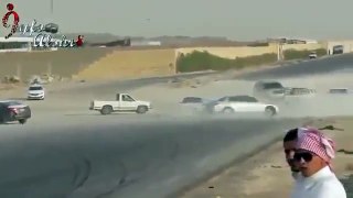 arabes locos al volante drift 2013