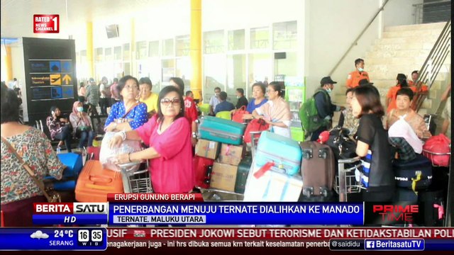 Ratusan Penumpang di Bandara Sultan Babullah Batal Terbang