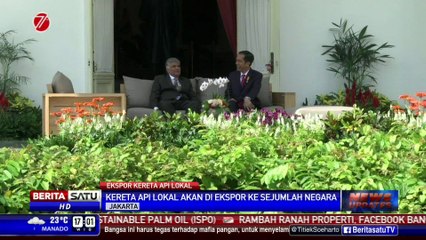 Jokowi Tawarkan Kereta Api Indonesia ke Srilanka