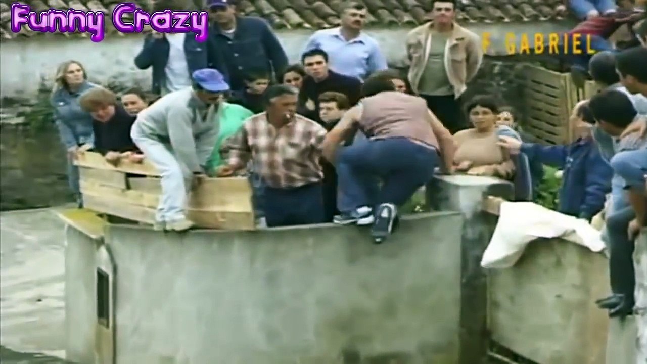 Funny bullfighting festival compilation - Funny videos try not to laugh Crazy bull attack people