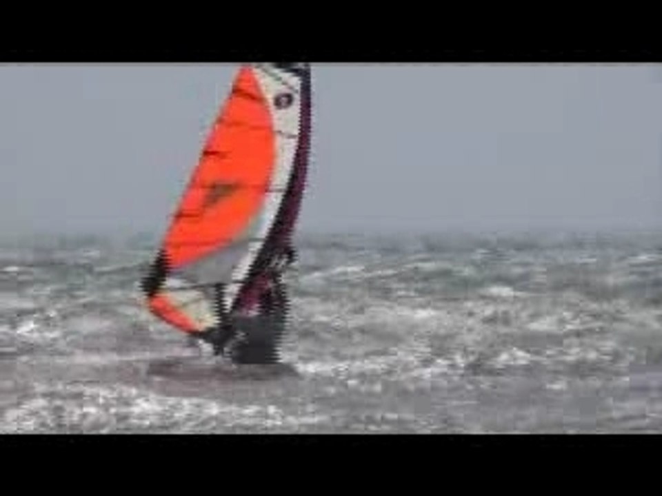 Windsurfing in Sidi Kaouki, Morocco