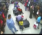 Clever Woman Stealing stuff caught in Camera