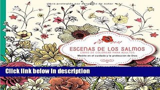 Ebook Escenas de los Salmos: Libro de colorear para adultos.  Coloree mientras medita en la