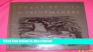 Ebook GREAT PRINTS AND PRINTMAKERS BY WECHSLER TIPPED- IN ILLUSTRATION 1967 FINE ART [Hardcover]