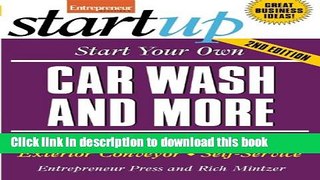 Ebook Start Your Own Car Wash and More Full Download