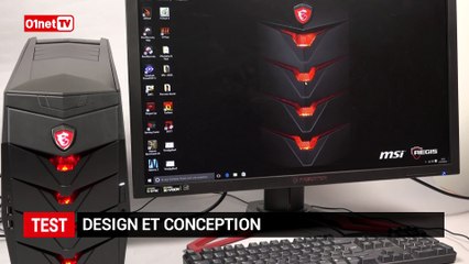 Test MSI Aegis : un PC gaming compact au look agressif