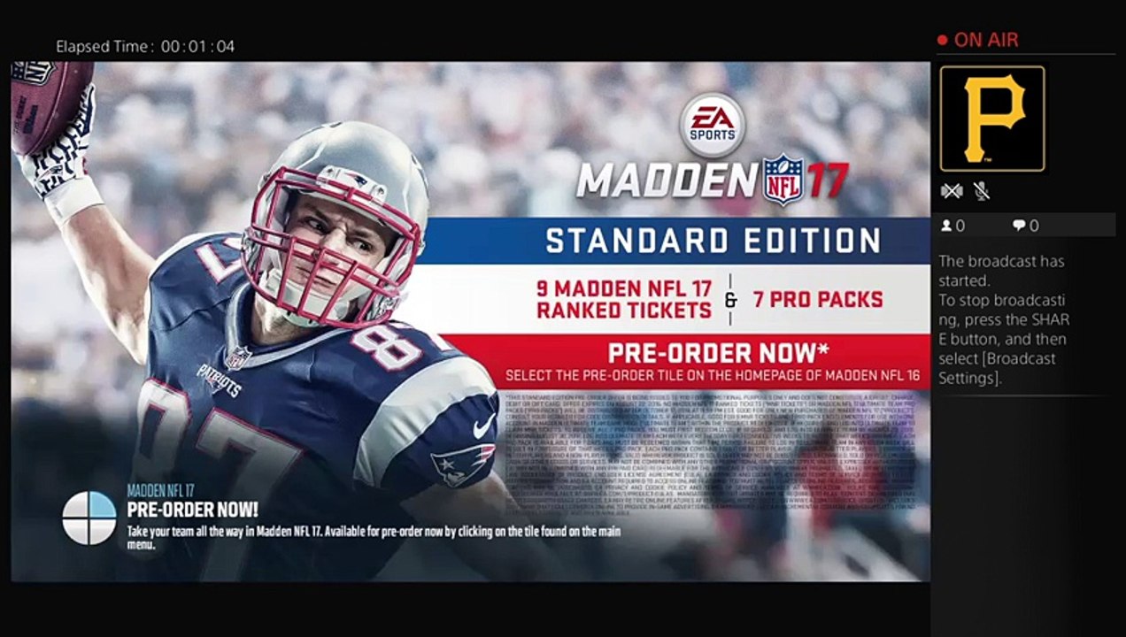 Monroe-'s Live PS4 Broadcast