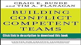 Books Building Conflict Competent Teams Free Online