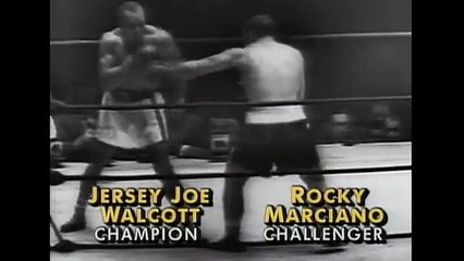 Jersey Joe Walcott vs Rocky Marciano (1952)