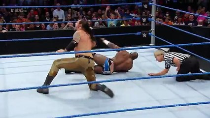 Crews vs. Kalisto vs. Corbin - Intercontinental Title No. 1 Contender's_ SmackDown Live, Aug 2, 2016