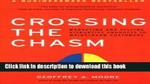 Books Crossing The Chasm: Marketing and Selling Disruptive Products to Mainstream Customers Free