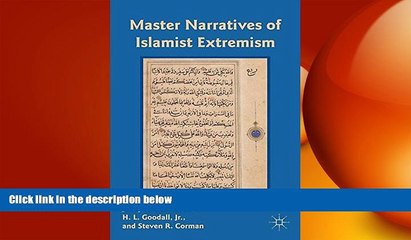 Free [PDF] Downlaod  Master Narratives of Islamist Extremism  FREE BOOOK ONLINE
