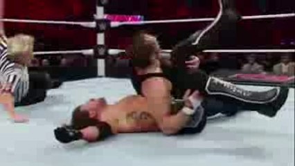 WWE RAW 6 27 2016 Dean Ambrose vs Aj Styles