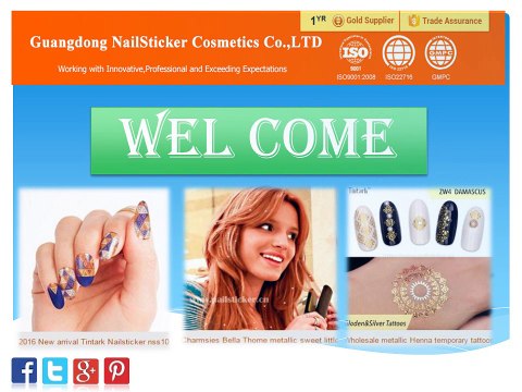 Nailsticker.cn offers face sticker tattoos