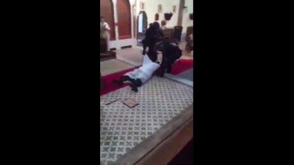 L'évacuation musclée de l'église Sainte-Rita