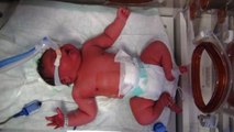 Suriyeli Kadın, 5 Kilo 750 Gramlık Bebek Dünyaya Getirdi