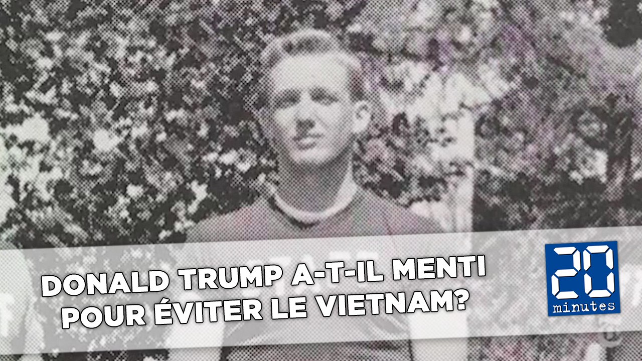 Une polémique accuse Trump d'avoir évité la guerre du Vietnam en mentant