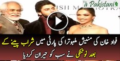 See How Indian Media is Reporting on Fawad Khan Getting Drunk in a Party.