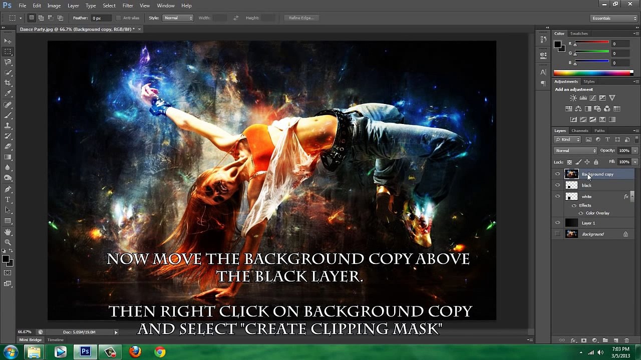 Adobe Photoshop CS6 - [How To] [Create a Collage] [Collage Effect]