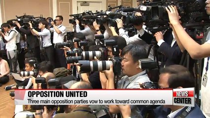 Opposition bloc vows to work for common political agenda