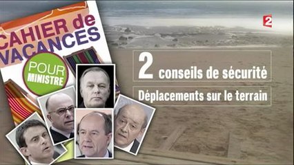 Les vacances de notre président et de nos ministres
