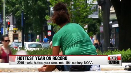 NOAA Report: 2015 marks the hottest year on record