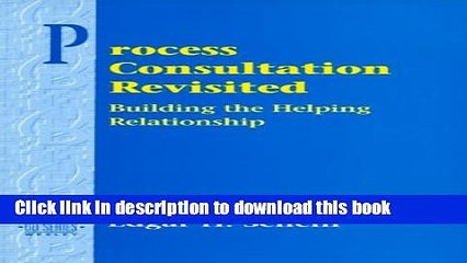 Ebook Process Consultation Revisited: Building the Helping Relationship (Prentice Hall