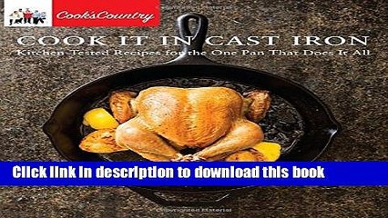 PDF  Cook It in Cast Iron: Kitchen-Tested Recipes for the One Pan That Does It All (Cook s