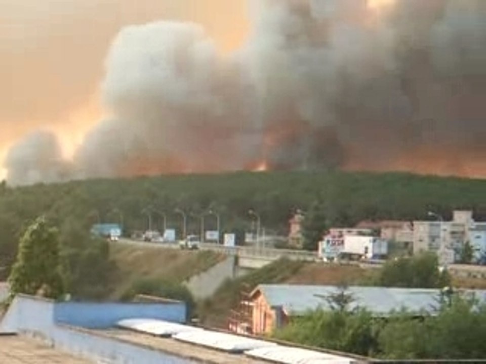 Incendio su Nuoro 23luglio