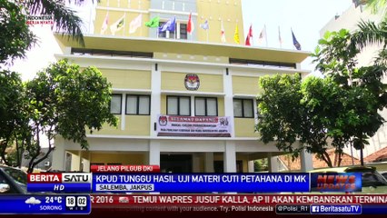KPU Tunggu Uji Materi Hasil Aturan Cuti Petahana di MK