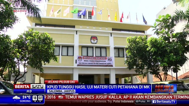 KPU Tunggu Uji Materi Hasil Aturan Cuti Petahana di MK