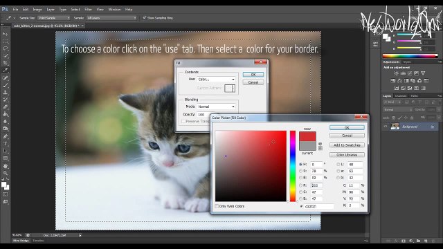 Adobe Photoshop CS6 - Adobe Photoshop CS6 Creating Borders [ Tutorial ]