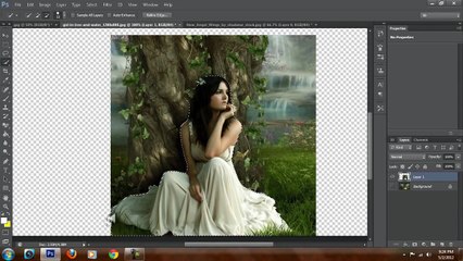 Adobe Photoshop CS6 - Angel Transformation [ Speed Art ]