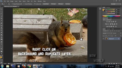 Adobe Photoshop CS6 - Color Splash Effect - [ Beginners ]